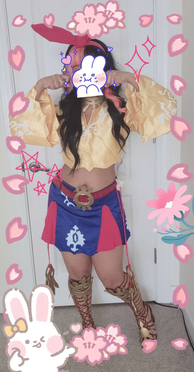 For API month I thought it'd be fun to pull out my old Josie Rizal cosplay!! This cosplay is from my EARLY days so excuse the shoddy construction  (~￣▽￣)~

#APIMonth #AsianPacificAmericanHeritageMonth #TEKKEN7  #JosieRizal