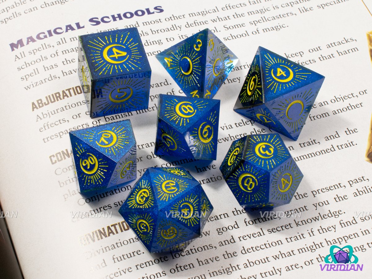 ViridianDice's tweet image. 🎲 DICE GIVEAWAY: CELESTIAL DREAM 🎲

You are my sun, my moon, and all my stars. ☀️🌙🌠

TO ENTER:
1⃣ RT this post
2⃣ Follow @ViridianDice 
3⃣ Tag a friend

US only! Please have DMs open, winner selected SUN 5/28!

#DnD #dice #ttrpg