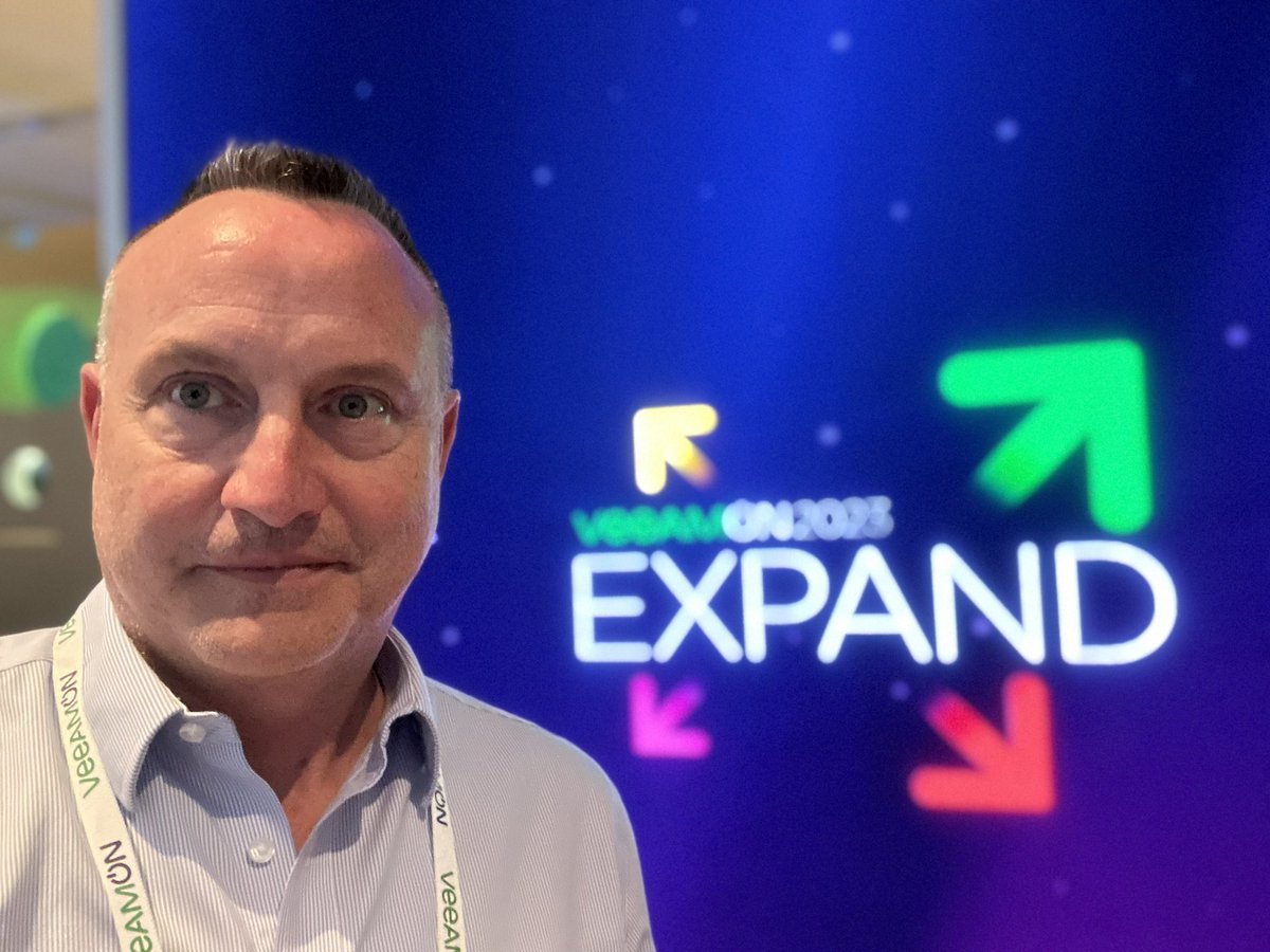 GeorgeAxberg's tweet photo. VeeamOn Miami in the books! #Veeam + #VAST_Data = Versatility and Value. Together we are bringing our customers innovative Data Protection solutions for Instant Recovery and Instant Operations with the fastest recovery platform in the Universe.
#Cyberrecovery
#Dataprotection https://t.co/yaAsoZ15HO