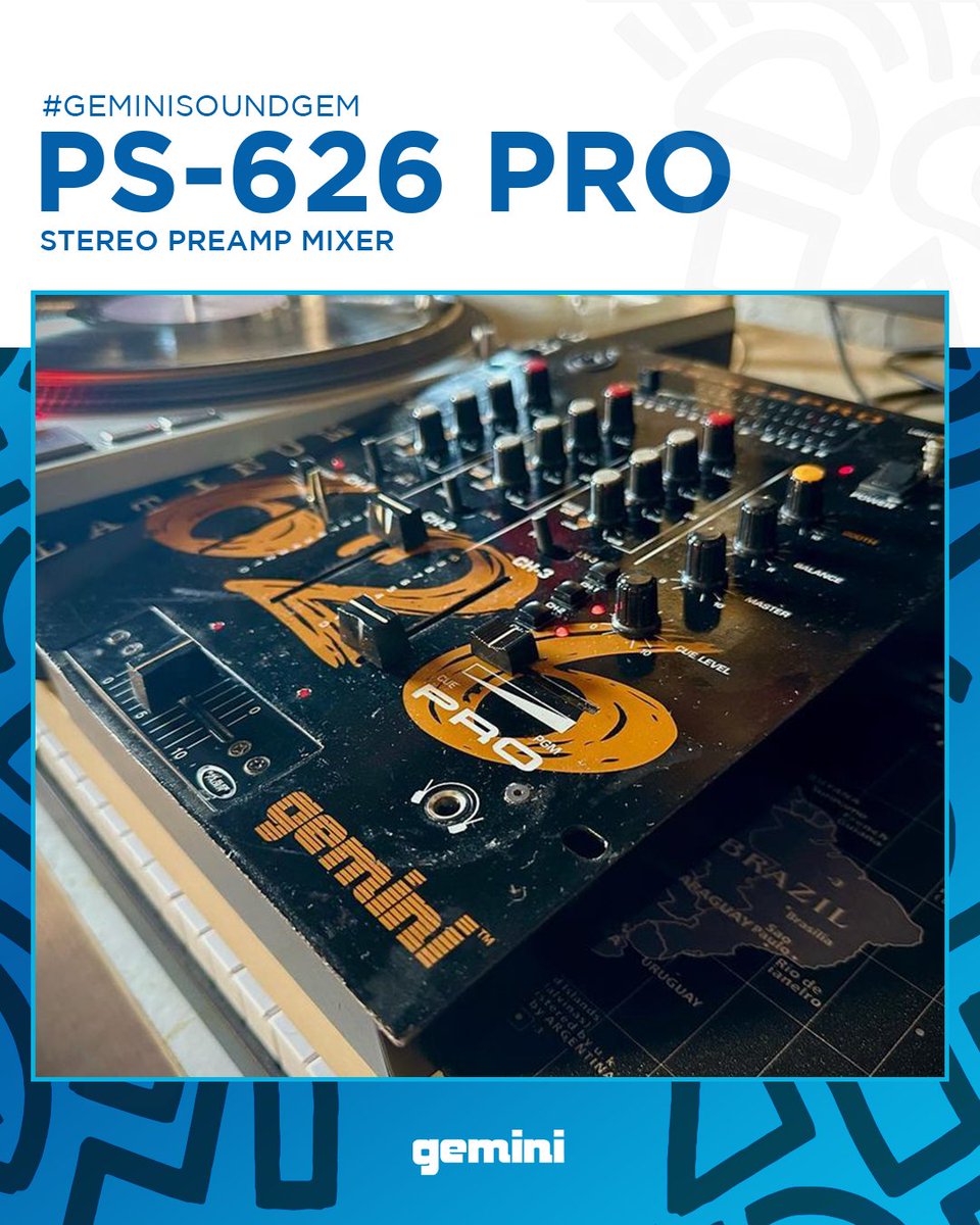 What was your first gemini mixer? #geminisoundgem💎 #PS626PRO Stereo Preamp Mixer⁠ ⁠ 📸 @djshorty79⁠ ⁠ #Throwbackthursday #GeminiSound #Empoweryoursound #Music #DJ #Musician #Professional