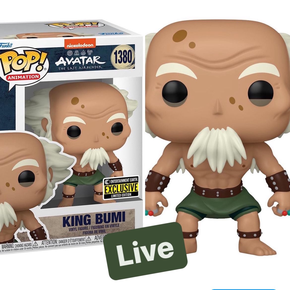 Funko Pop! Animation: Avatar the Last Airbender: King Bumi