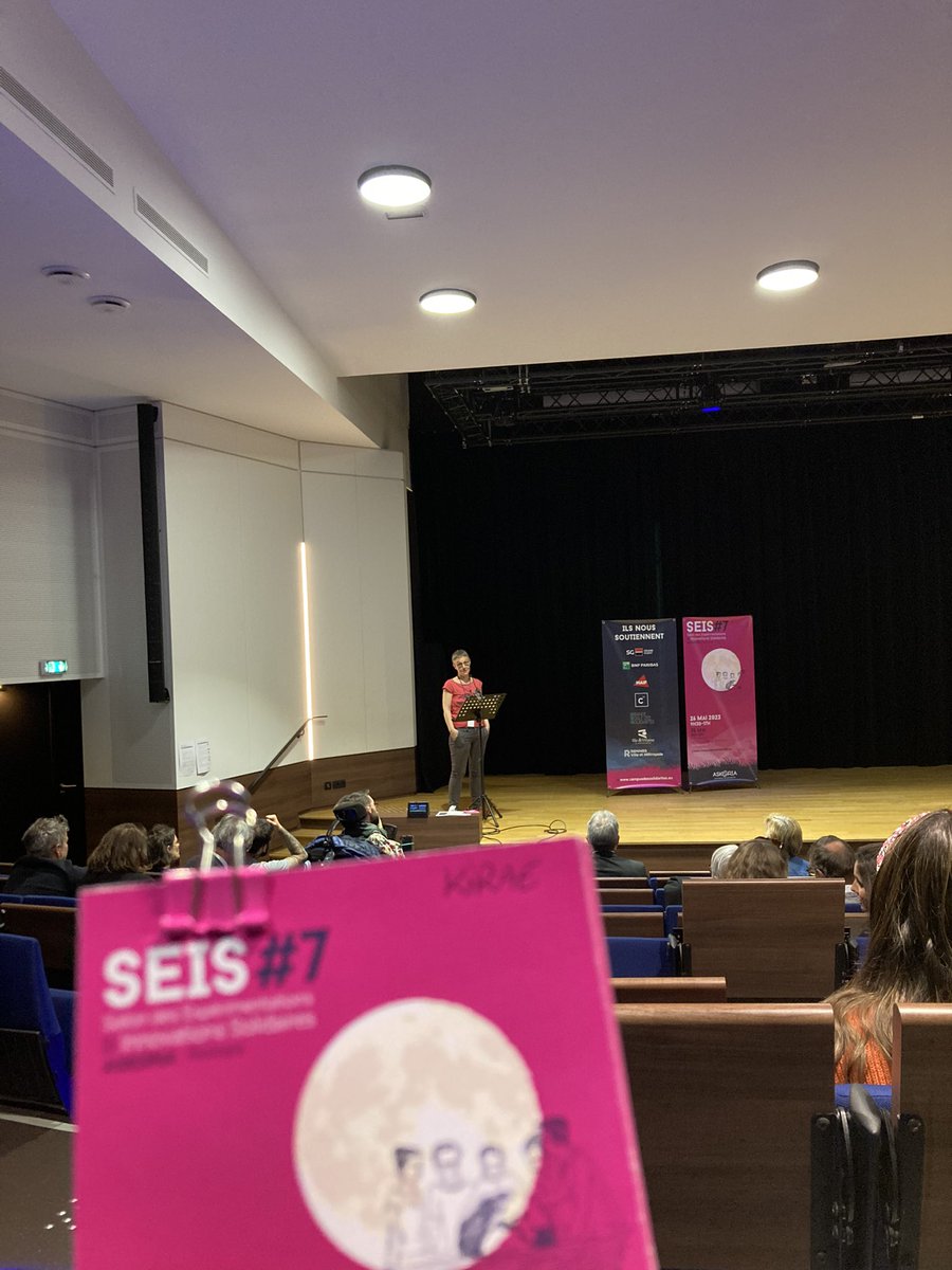 Coup d’envoi du 7ème Salon des Expérimentations &amp; Innovations Solidaires #SEIS7 chez @AskoriaLeCampus 

Retrouvez nous demain toute la journée au rdc -&gt; stand n°11