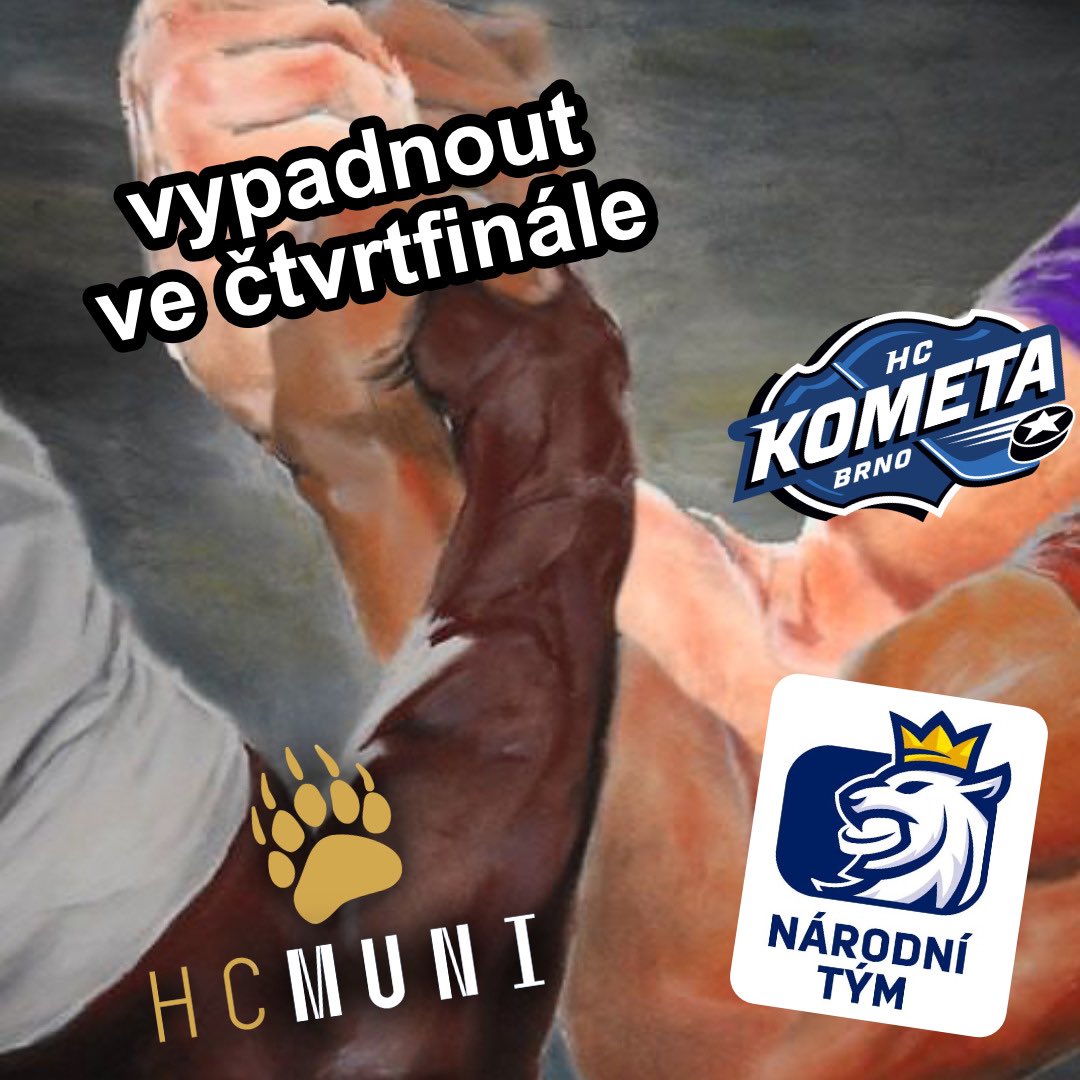 HC MUNI (@hc_muni) on Twitter photo Hokejoví fanoušci v Brně to měli těžkýý... 😥 no a pak je tu teda ještě VUT samozřejmě 💀
<a href="/unihokej/">Univerzitní hokej</a> <a href="/narodnitym/">Není Česká hokejová reprezentace</a> <a href="/HCKometa/">HC Kometa Brno</a> Hokejoví fanoušci v Brně to měli těžkýý... 😥 no a pak je tu teda ještě VUT samozřejmě 💀
<a href="/unihokej/">Univerzitní hokej</a> <a href="/narodnitym/">Není Česká hokejová reprezentace</a> <a href="/HCKometa/">HC Kometa Brno</a>