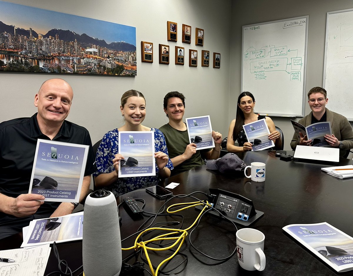 jimdecker's tweet image. Working with the excellent staff at Sequoia’s Canadian Distributor Hoskin Scientific! #LISST