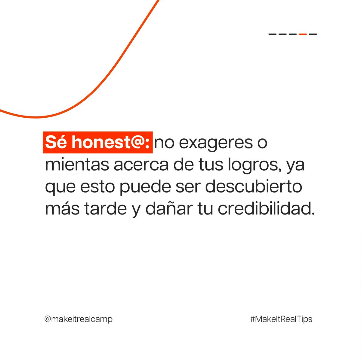 Te compartimos consejos para hablar de tus logros en entrevistas laborales💥 
Sé específic@, muestra impacto y honestidad. Conecta tus logros pasados con la posición actual. ¡Prepárate para impresionar en tus próximas entrevistas! #makeitreal #tips #makers #web #entrevista