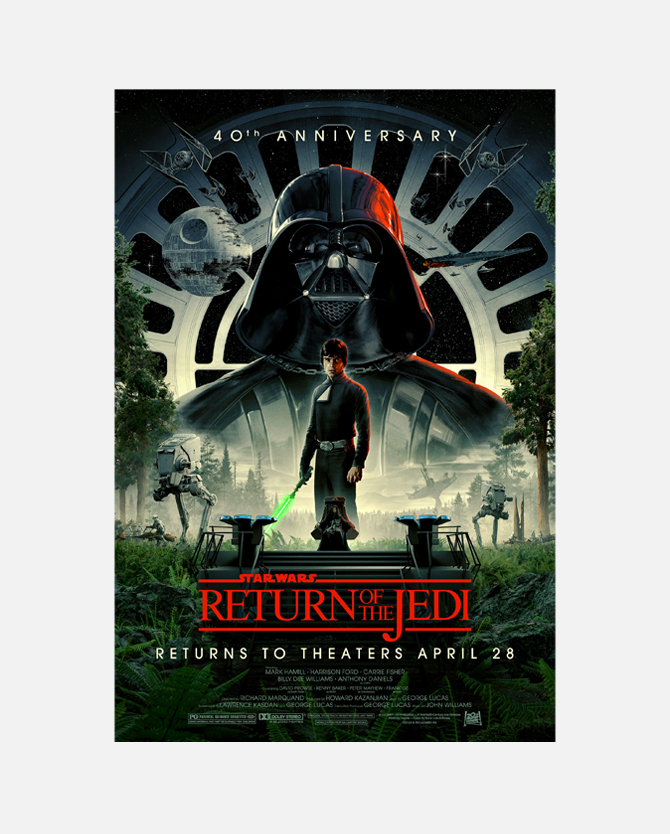 ROTJ40 Poster available via DMI -- 400 points disneymovieinsiders.com/reward/579920 #starwars #rotj #rotj40 #returnofthejedi