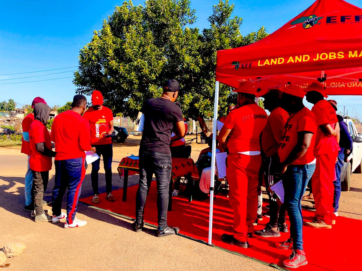 EFF Tshwane Region on Twitter "♦️Update♦️ We are in Hammanskraal Ward
