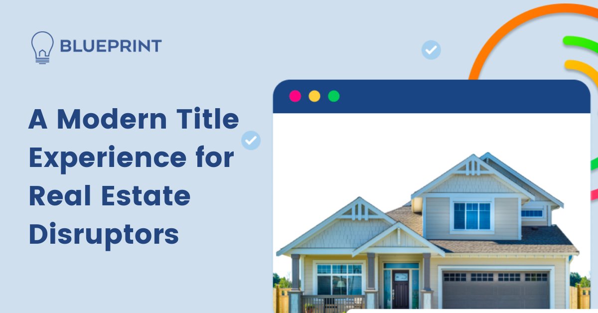 BlueprintTitle's tweet photo. Changing the way any legacy industry operates is difficult. This is why Blueprint is so passionate about proptech companies. We believe that creative solutions are the future of home buying. 

If you’re a proptech company, check out what we can do for you: https://t.co/BKZoFgeGeC https://t.co/zb2Gmj1BOG