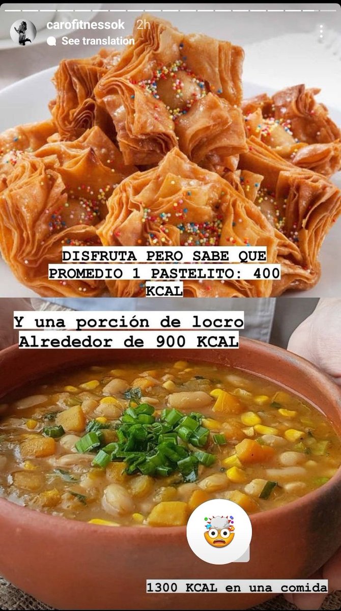 Qué pesada mamita, dejá a la gente comer pastelitos en paz un día del año. Todas estas adoradoras de contar calorías fans de Cielo Latini hace veinte años atrás son mis enemigas, arruinan cerebros y le sacan placer a comer.