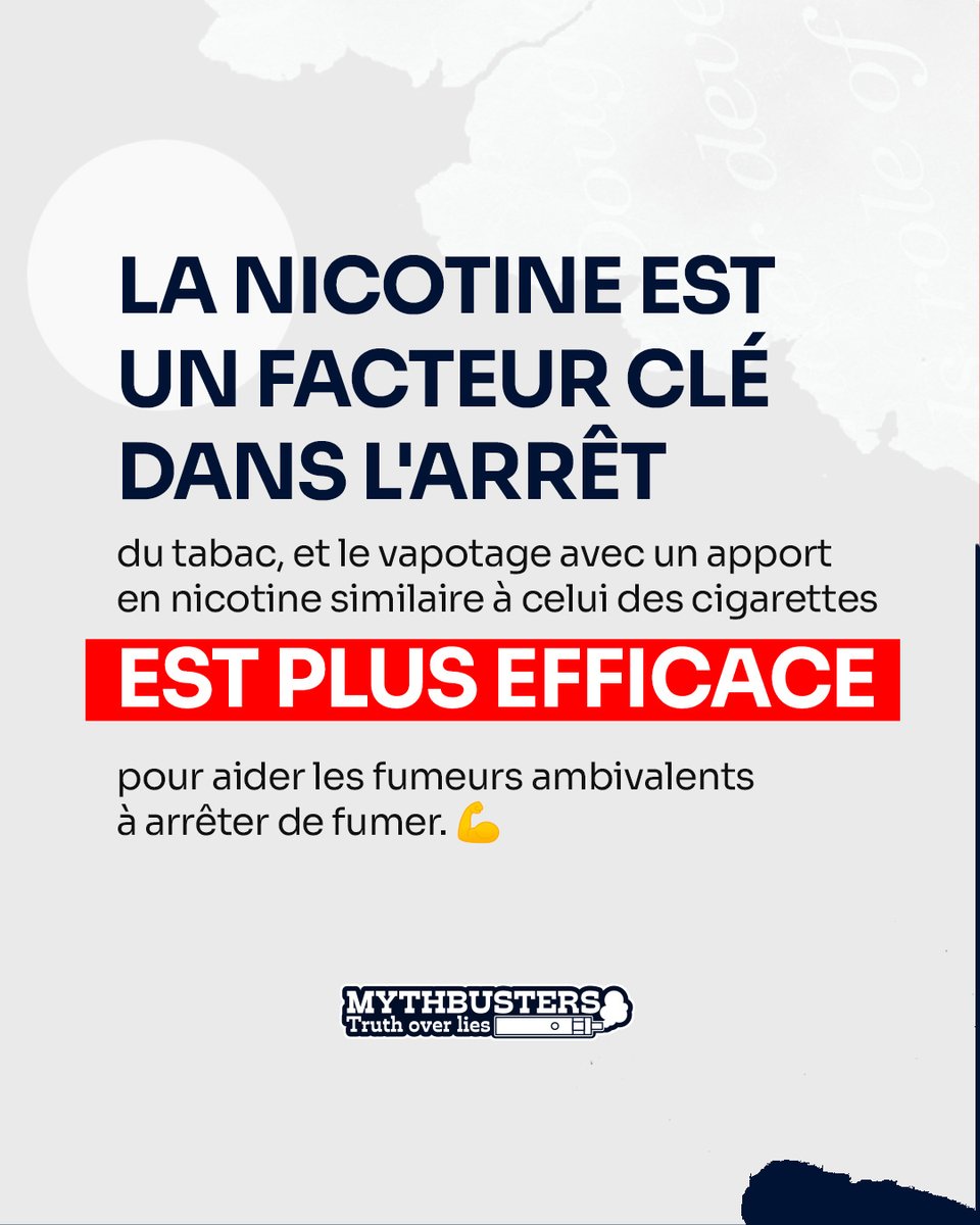 vapers_alliance's tweet photo. Les fumeurs se tournent vers le vapotage pour arrêter de fumer lorsque les méthodes traditionnelles échouent. Il est temps d'adopter le vapotage comme une alternative positive ! 💨🔝

🔗https://t.co/ZU9U49cMBb 

#MythBusters #TruthAboutVaping https://t.co/1XMOgo2WnW