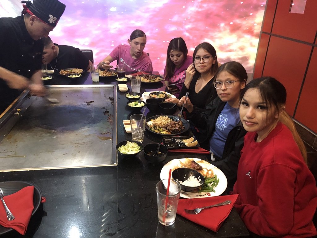 Multicultural Club students had a fun night out at Ichiban Hibachi Steakhouse!
