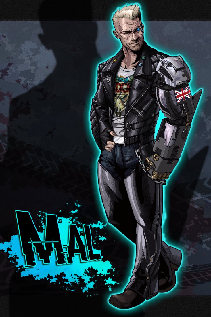 Character art for Anno Domini pt. 1 for #Shadowrun #Holostreets

Polite, discreet, amicable, a pacifist and a humanitarian. These are just some of the words that don't exist in Mal's dictionary. He, however, is along for the ride, so try to play nice. At least for the time being.