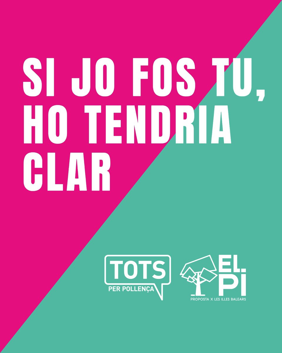 El Pi Pollença tweet media