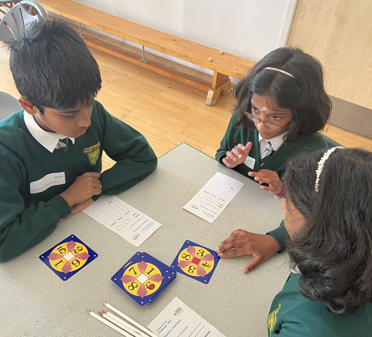 LEOacademies's tweet photo. Great to host today’s @mayorsfund #CountOnUs Primary Maths Challenge heat. Our Y4&amp;5 maths teams from @BrookfieldSM3, @CCJacademy, @CFPSchool, @cheamparkfarm, @ManorParkSchSM1 &amp; @ShawleyPrimary joined pupils from across London, for problem-solving, teamwork &amp; fun maths challenges. https://t.co/FXr3xMNH62