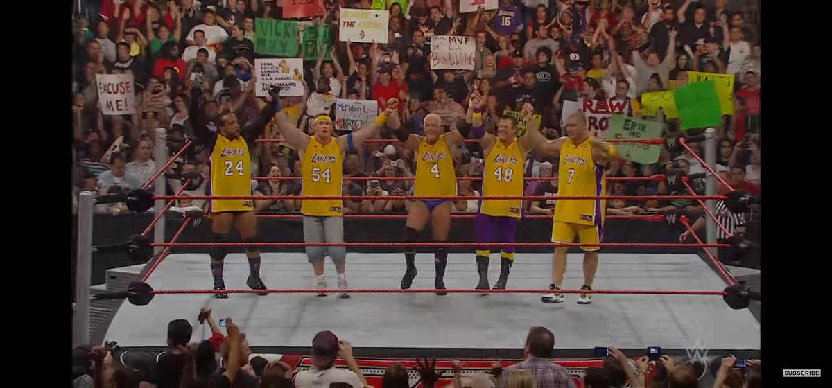 #WWE On This Day
May 25, 2009
@Lakers
@cryptocomarena (#STAPLESCenter)
@the305mvp
@JohnCena 
@mrkenanderson
@JerryLawler 
@DaveBautista