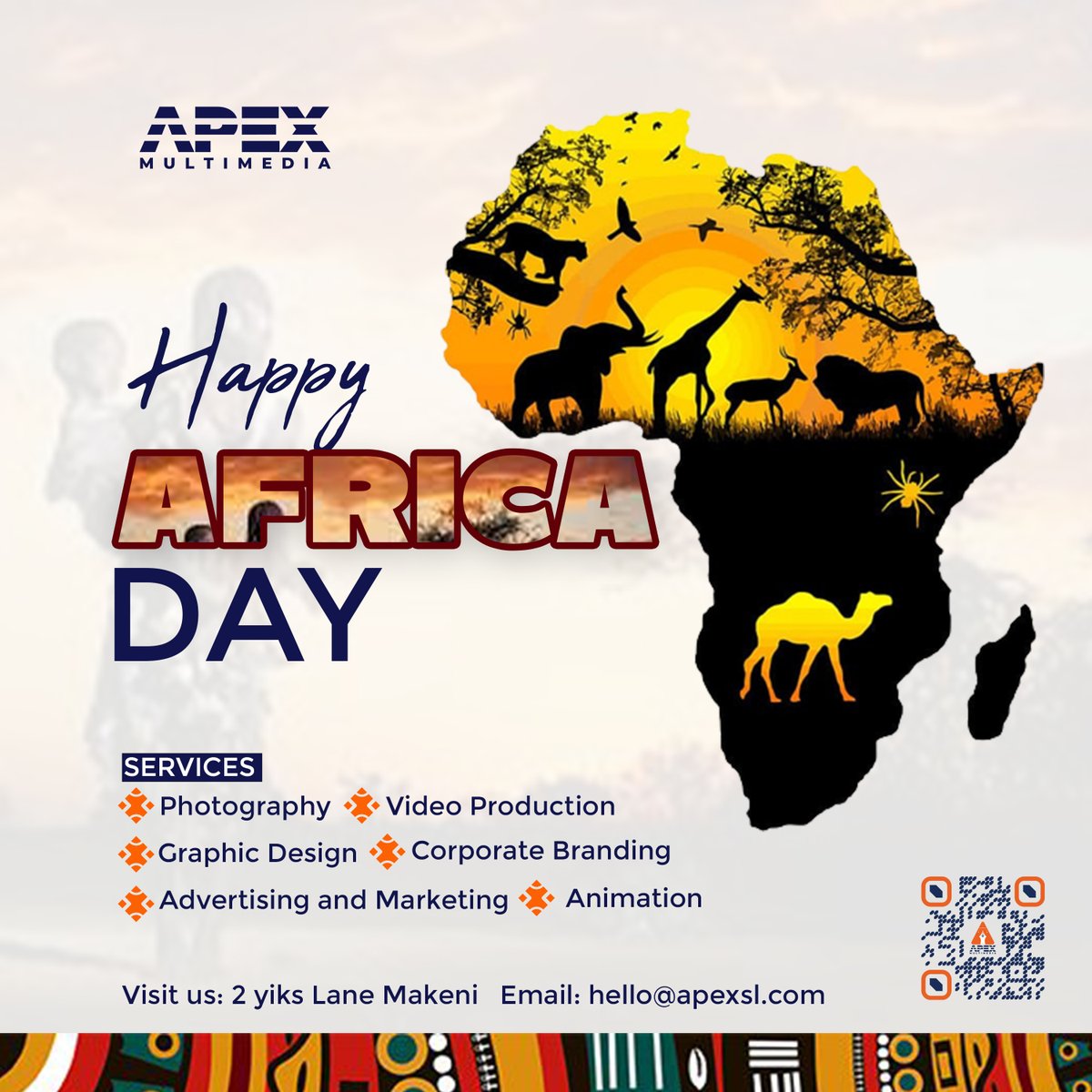 AmbAlusine's tweet photo. Today, we celebrate the vibrant cultures, rich history, and remarkable  diversity of the beautiful continent that is Africa. From the  mesmerizing landscapes to the incredible wildlife, Africa truly  captivates our hearts. https://t.co/HzEdkrbV5z