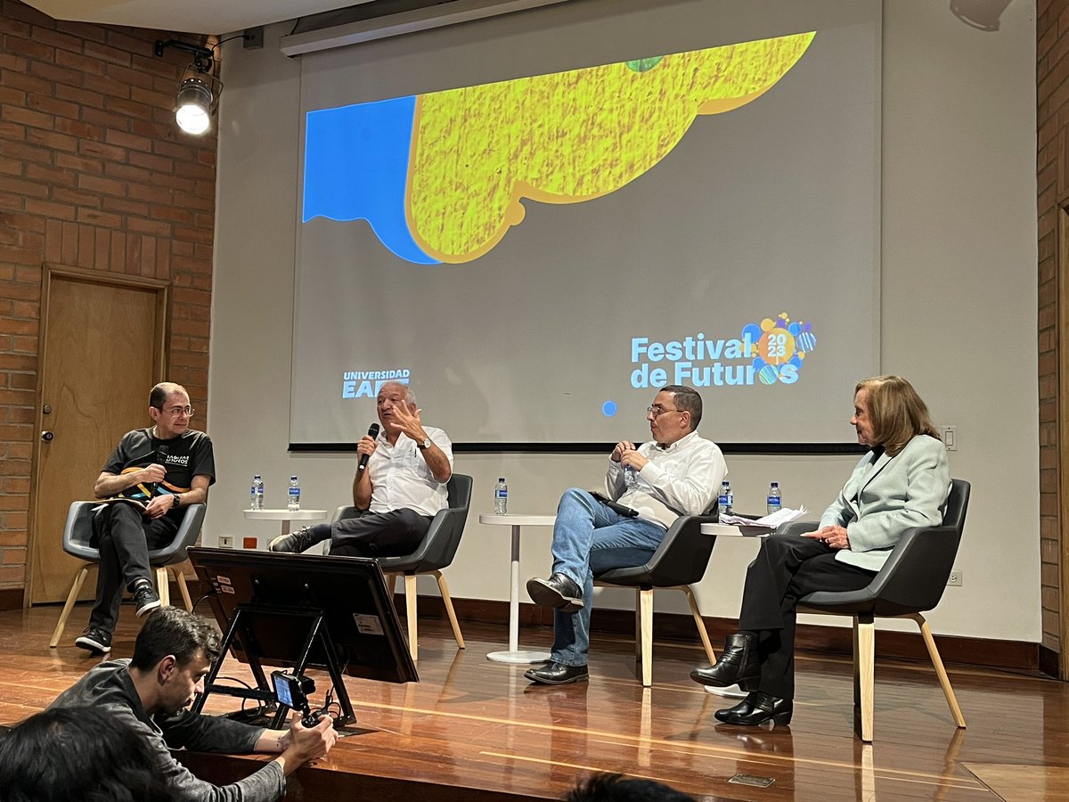 Three incredible Colombian leaders in education: Pablo Jaramillo (<a href="/FundacionLuker/">Fundación Luker</a>), Vicky Colbert (Escuela Nueva) and Guillermo Leon Restrepo (Itagüi)