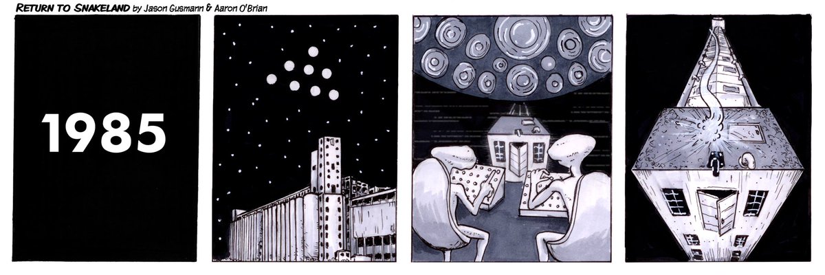 Part 39: Lights over Snakeland.

Follow the story here...

instagram.com/returntoSnakel…

#Snakeland #ReturntoSnakland #buffalo #buffalony #kenmoreny #comicstrip #comics #comicbooks #indiecomics #instagramcomic #instragramcomicbooks #webcomic #webtoon #ufo #UFOSightings #orbs