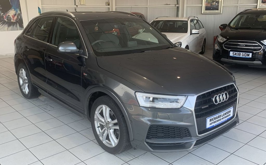 😎 2017 Audi Q3 2.0 TFSI Quattro S Line Edition 5dr 😎

🤑 Available NOW for only £20,695 🤑

⏲️ INSTANT part EX valuation
🏠 Home Delivery Available

☎️ 01382 477 992
📧 sales@autoecosse.com

👉 View &amp; Enquire online TODAY 👈
tinyurl.com/audi-q3-5180560
