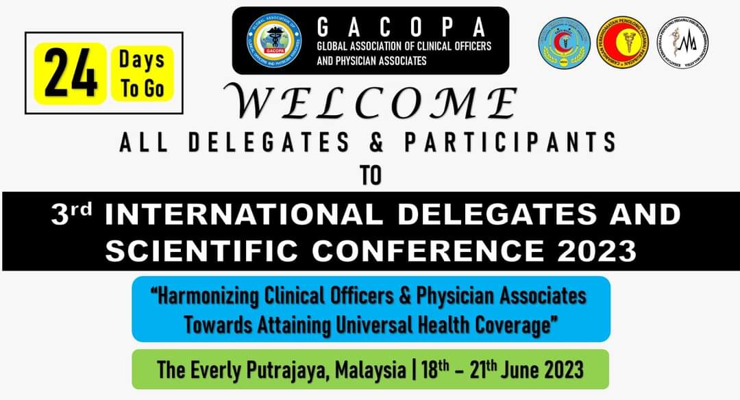 GACOPA_official's tweet photo. 24 days to go!
3rd International Delegates & Scientific Conference 2023 - GACOPA.
#gacopa
#gacopamalaysia
#PPPM
#MAMA https://t.co/26V5keaN8k