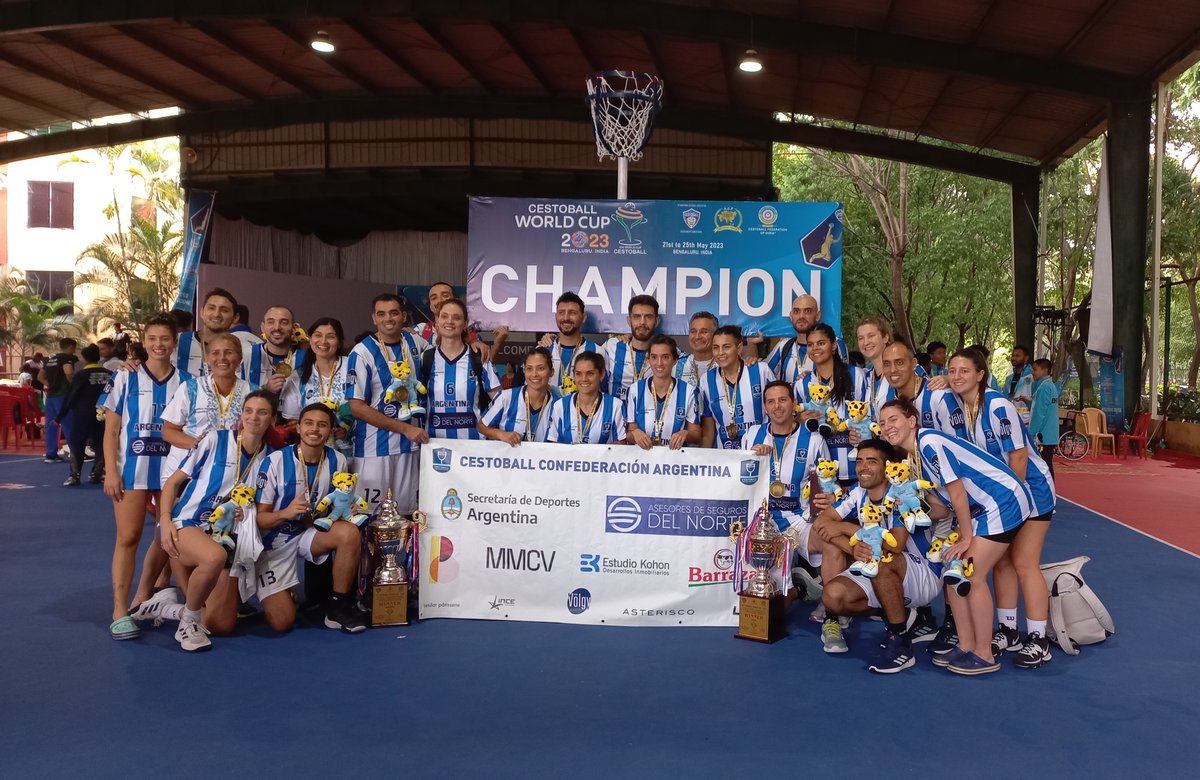 -MUNDIAL DE CESTOBALL: ARGENTINA CAMPEÓN
.
⚠️ NO OLVIDES: Me Gusta, comentar y compartir para colaborar con la difusión de un 📷 DEPORTE ARGENTINO
.
#cestoball #deporte #deporteargentino #deportenacional #Noticias
.
cestoball.ar/argentina-camp…