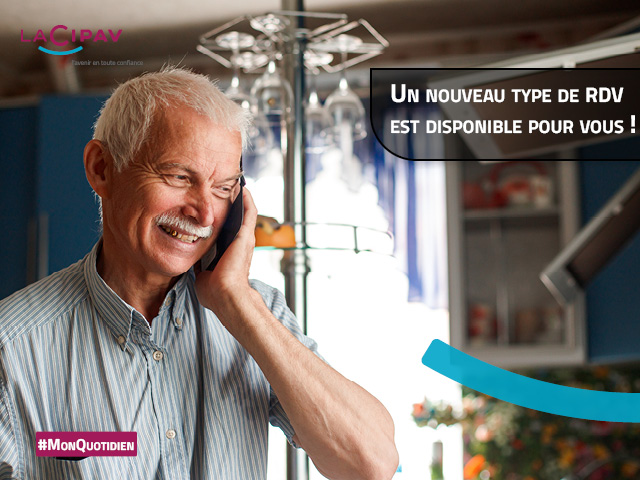 🔍 #MonQuotidien :
Depuis un mois, vous avez la possibilité de prendre un rdv téléphonique avec un conseiller pour échanger sur votre retraite et votre prévoyance. 
👉 Accédez à la rubrique Mes Démarches &amp; RDV de votre espace personnel puis cliquez sur l'onglet RDV téléphoniques.