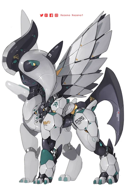 Pokemon x Mecha  Mega Absol