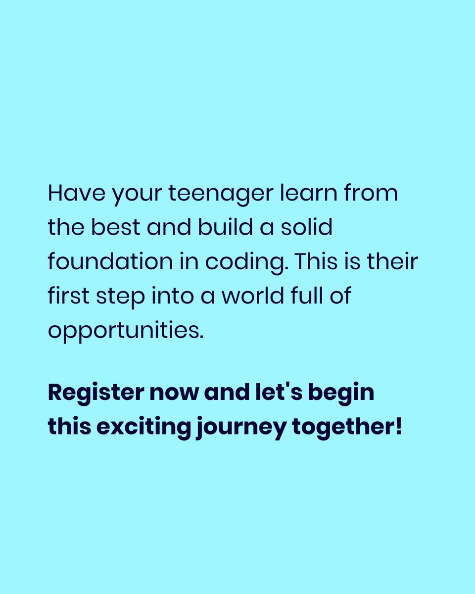 🔹 Register now and let's begin this exciting journey together!

➔ cydeojr.com

#CYDEOjr #codingforkids #java #CodingJourney #kidsintech #LearnToCode #TestAutomation #ElonMusk
