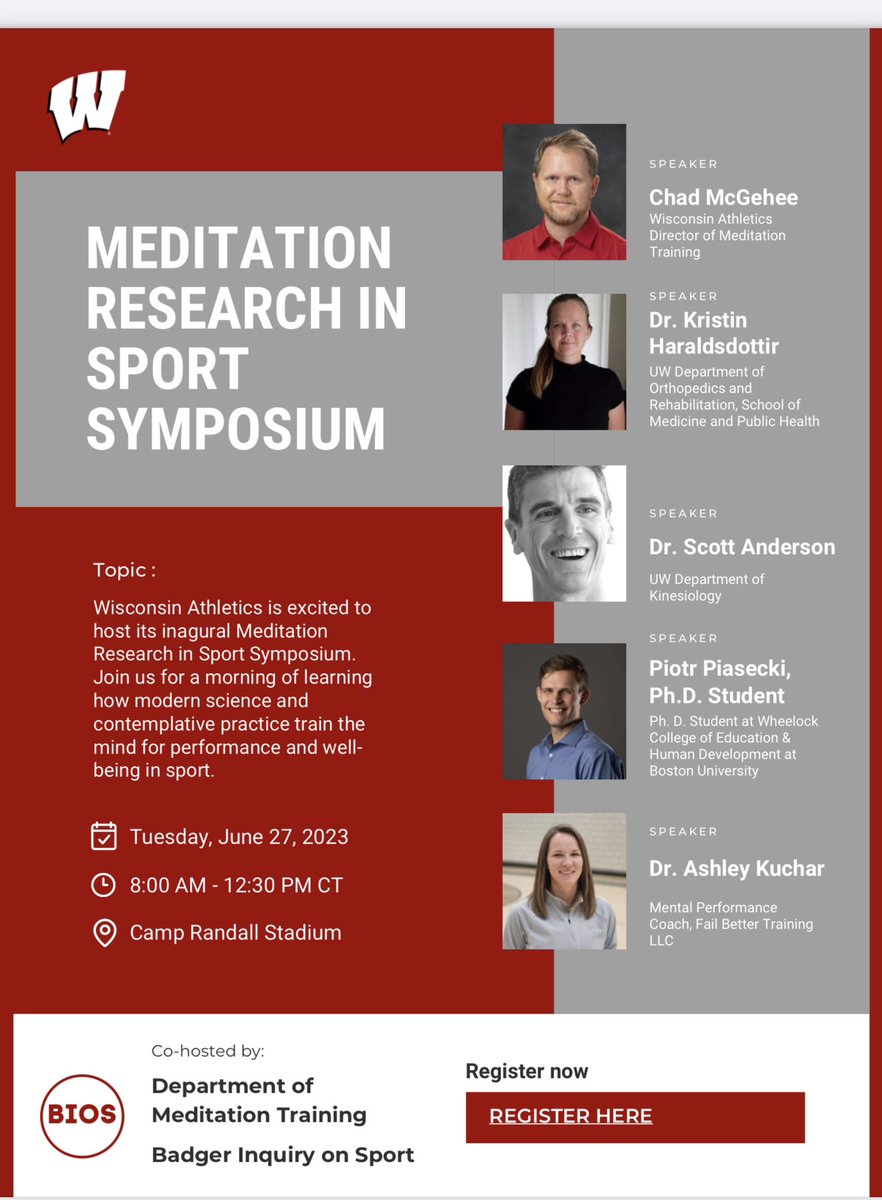 Keith Kaufman (@mindfulsportdoc) on Twitter photo This looks awesome!! <a href="/McgeheeChad/">Chad McGehee</a> #mindfulness #meditation #sport <a href="/UWBadgers/">Wisconsin Badgers</a>
eventbrite.com/e/meditation-r… This looks awesome!! <a href="/McgeheeChad/">Chad McGehee</a> #mindfulness #meditation #sport <a href="/UWBadgers/">Wisconsin Badgers</a>
eventbrite.com/e/meditation-r…
