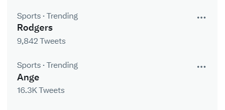 Both are trending, could an announcement be imminent?

Postecoglou - 3/1
Rodgers - 3/1
Nagelsmann - 11/2
Enrique - 6/1
Amorim - 10/1

Full odds: stly.32red.com/Next_THFC_Mana…

🔞 #BeGambleAware | #THFC