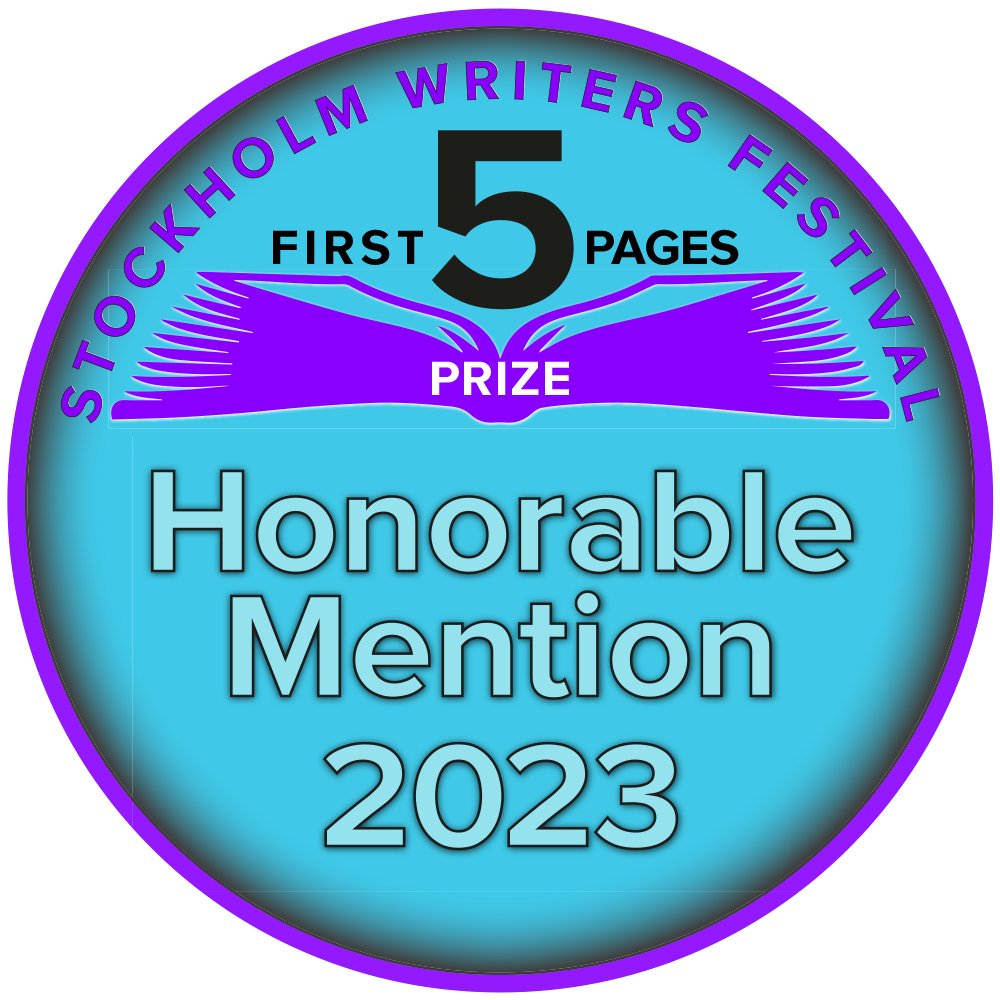 mepowell's tweet photo. I am thrilled! My new YA ms "C U" placed Honorable Mention! Congrats to all!
#swf23 @StockholmWriter #YAfantasy #thriller #amwritingfiction 
https://t.co/rwEBWybqs2 https://t.co/fgG38BezWB