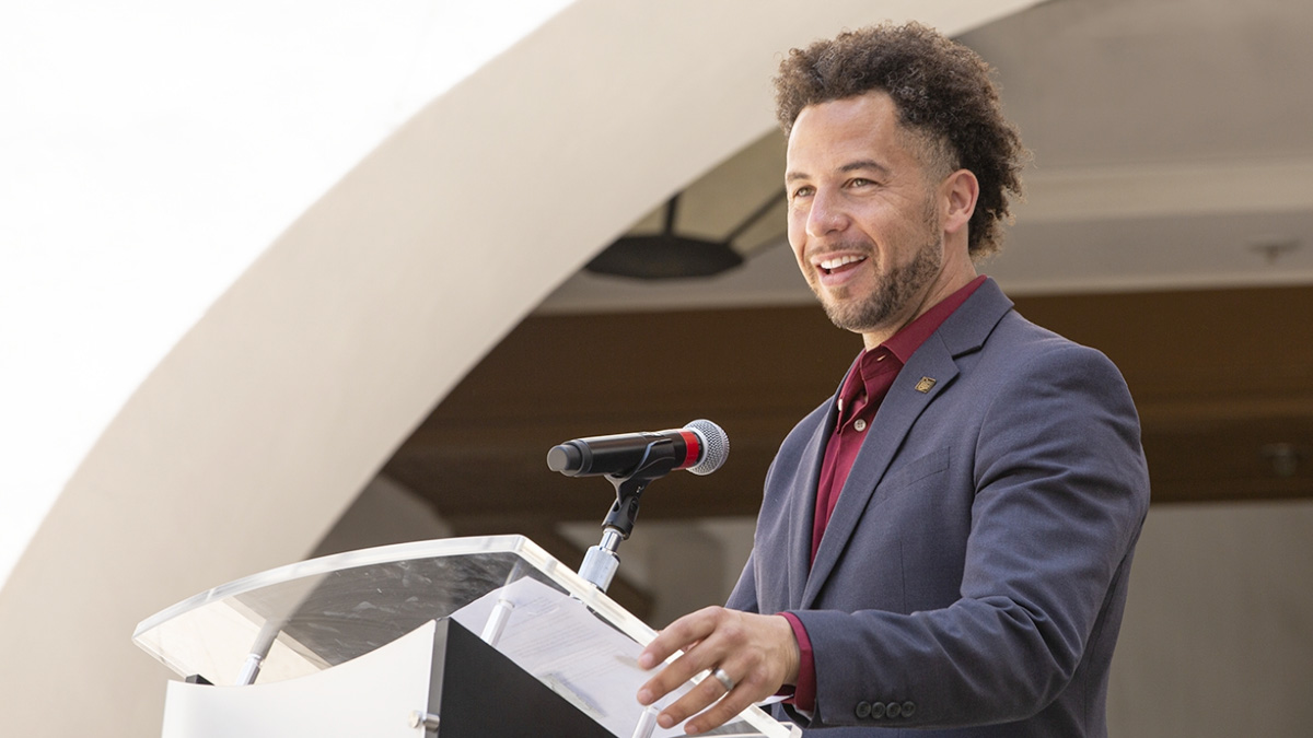 All of us in <a href="/sdsucoe/">SDSU Education</a> are thrilled to hear that <a href="/drlukewood/">Dr. Luke Wood</a> has been named President of Sacramento State University! I am so grateful for his many years of service as Distinguished Professor of Education, a renowned researcher, and an equity-minded leader. Congratulations, Luke!