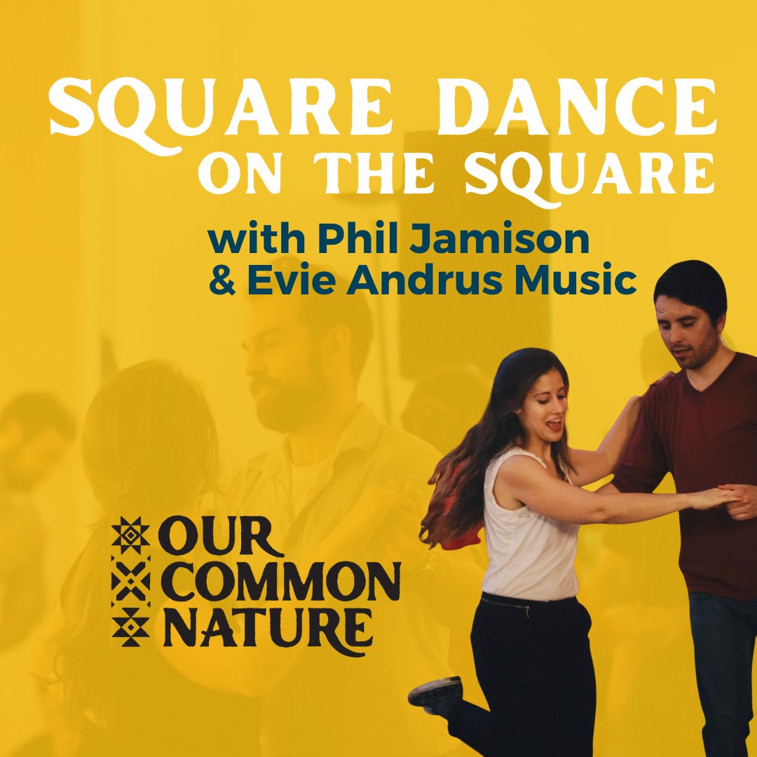 Get your dancing shoes on and join us in Market Square tonight (5/25) for an old time square dance with dance caller Phil Jamison and Evie Andrus Music from 6-7 pm! All are welcome!

#OurCommonNature #BigEarsKnox #CultureConnectsUs
@BigEarsFestival @VisitKnoxville @DowntownKnox