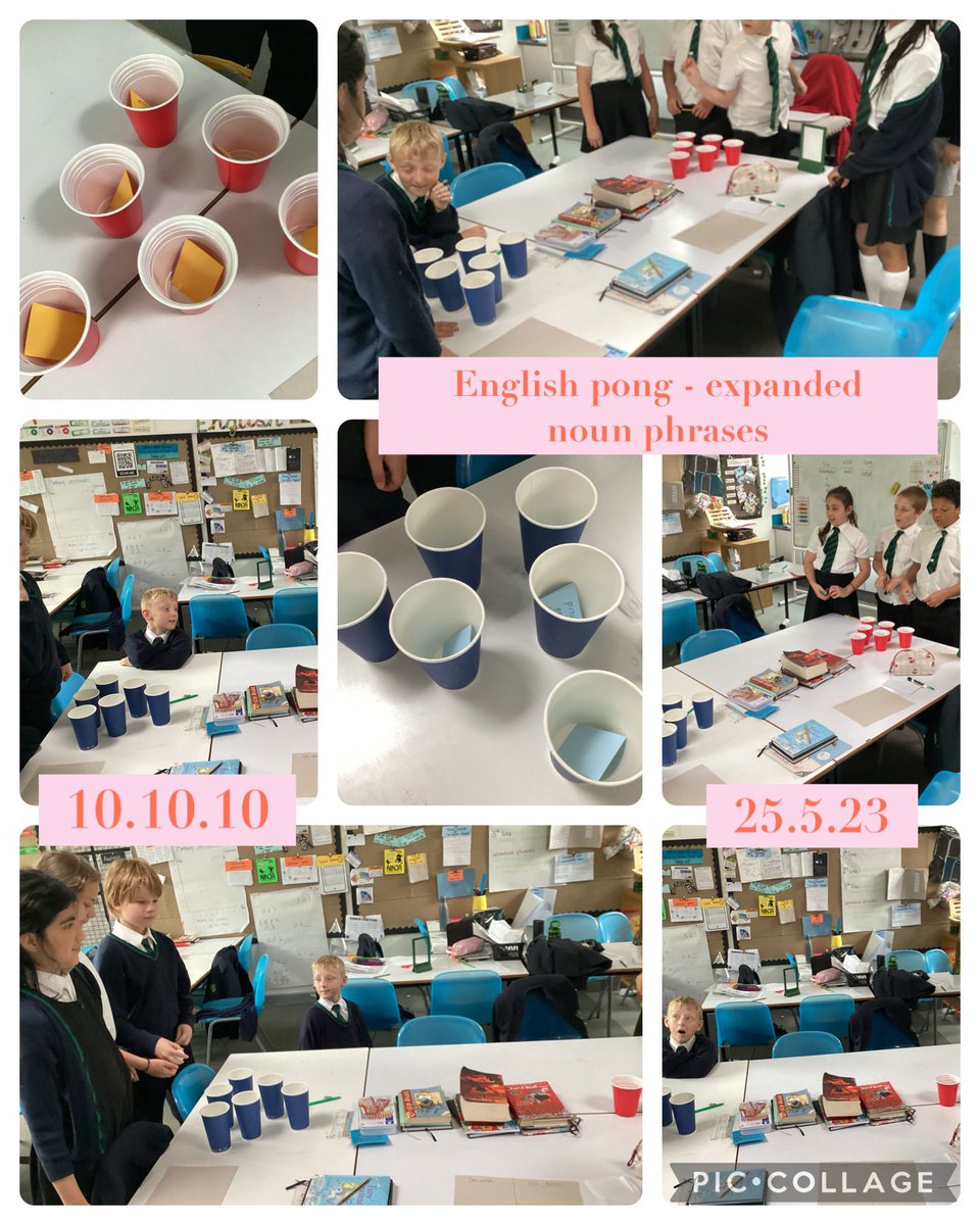 Today in 10/10/10, we played English pong where the students had to shoot for a sentence to up-level! They did great, ask us about our best vocabulary📝 #ltpaenglish #ltpasmsc