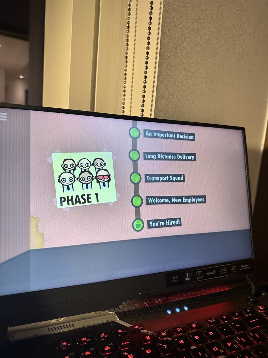 ShirleyXBT's tweet photo. Happily got a new job after work 🤣
Anyone ever played #7billionhumans ? https://t.co/1PSbgAYEHY