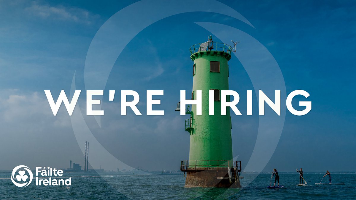 As part of Fáilte Ireland’s ongoing work to support the tourism industry, we are currently recruiting for the following: 

🟢Seasonal Travel Advisor x 2 (Kenmare and Dublin) 

👉bit.ly/3oz52sH

#Jobfairy @DeptCulturelRL