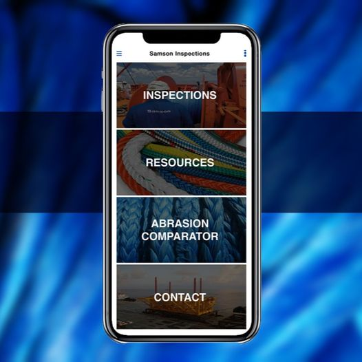Track the condition of your rope anywhere you're working with the #SamsonApp. Plus, get the latest in rope maintenance, innovation, and technology at the touch of a screen.