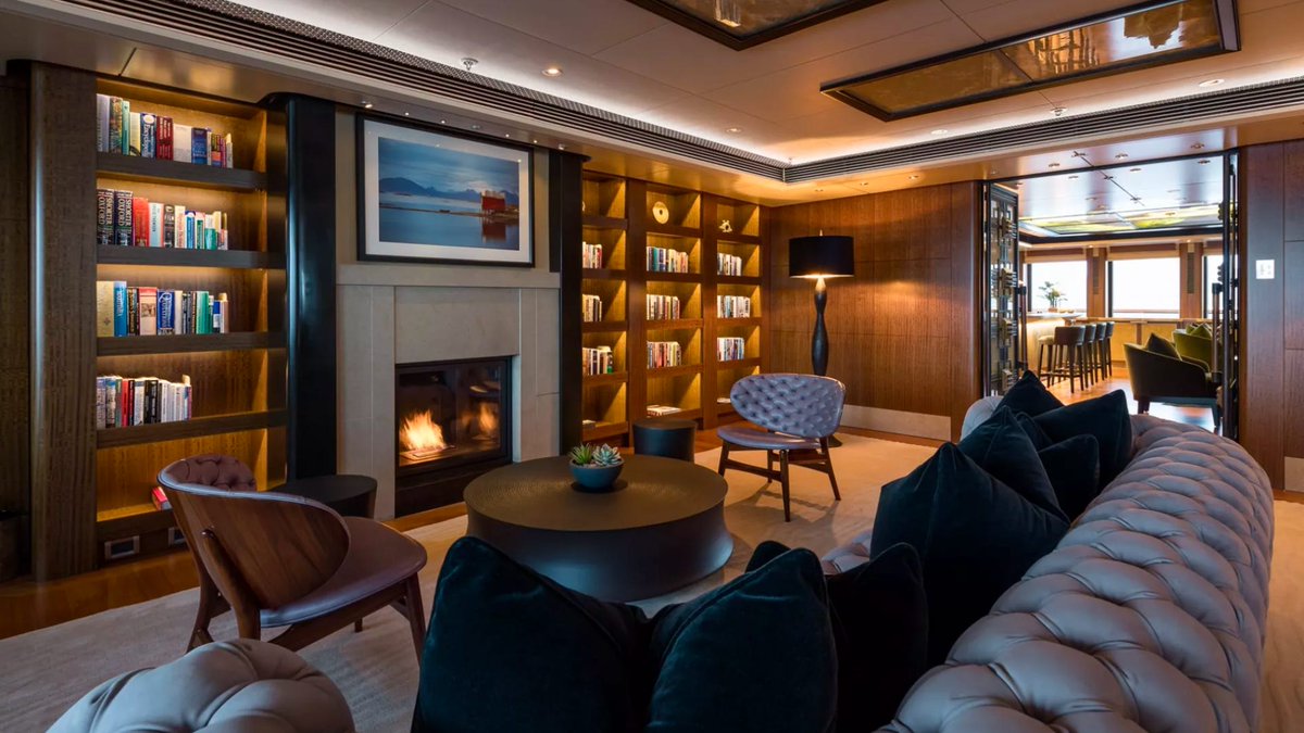 JoePompliano's tweet photo. The biggest yacht at this year's Monaco Grand Prix (so far) is Octopus.

• $285 million
• 414-feet
• Sleeps 26 guests &amp; 63 crew
• 2 helipads, basketball court, movie theater &amp; pool

It can cruise 9,000 miles before needing to refuel &amp; its weekly rental rate is $2.4 million. https://t.co/f01QNgrrh1