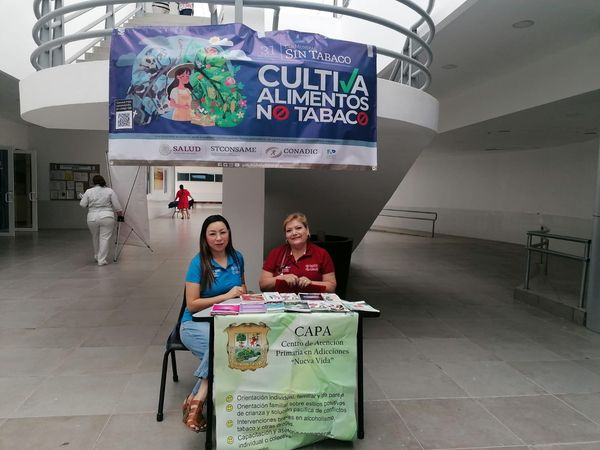 CapaNegras's tweet photo. Uneme Capa Piedras presente en Brigada de Salud en la Escuela de Medicina de la UAC en conjunto con los demás Programas de la Jurisdicción Sanitaria No. 1. https://t.co/7owpcn9JIE