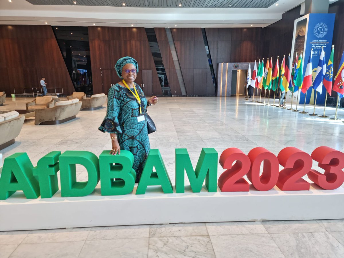 NnennaNwabufo's tweet image. Happy #AfricaDay2023 from Sharm el Sheikh, #Egypt, at the #AFDBAM2023.