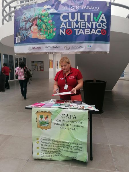 CapaNegras's tweet photo. Uneme Capa Piedras presente en Brigada de Salud en la Escuela de Medicina de la UAC en conjunto con los demás Programas de la Jurisdicción Sanitaria No. 1. https://t.co/7owpcn9JIE