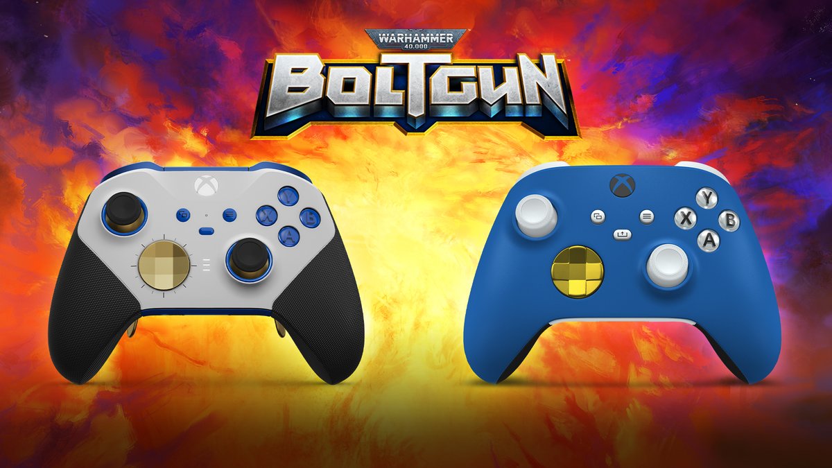 To celebrate the launch of #Boltgun, we are happy to give away an Xbox Elite Controller and a game key to three lucky winners!

To participate:
💥 Follow @focus_entmt
💥 RT this tweet
💥 Tag a friend in comment

End of contest: 01/06

#WarhammerSkulls