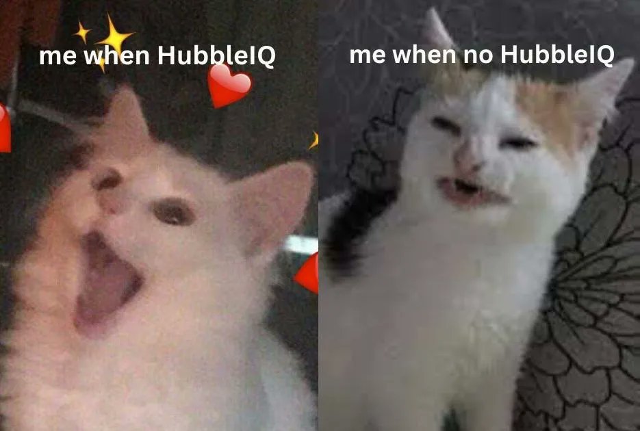 HubbleIQ's tweet image. Haven&apos;t posted a meme in a while, how y&apos;all doing? #telehealth #digitalexperience #itsoftware #saas