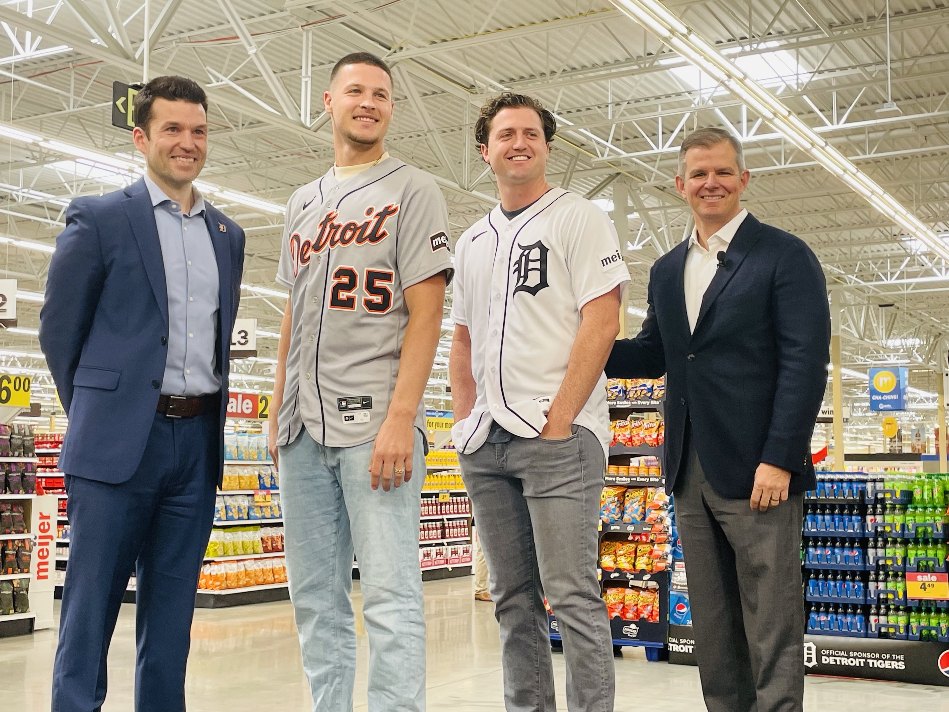 Detroit Tigers add Meijer jersey patch to iconic uniforms