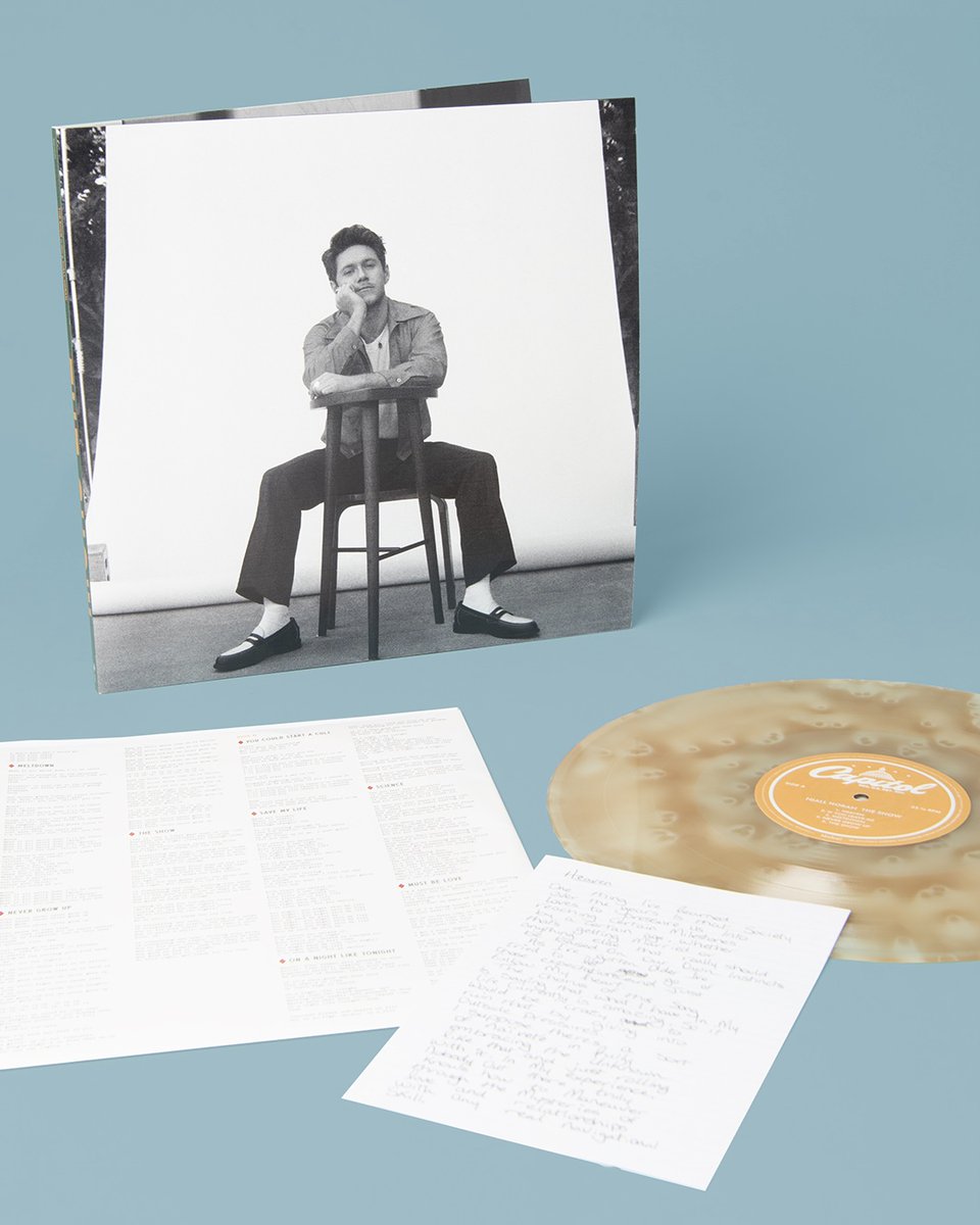 NiallOfficial's tweet photo. Cloudy golden vinyl: https://t.co/njxTIjh1si https://t.co/sIXkJHgqli