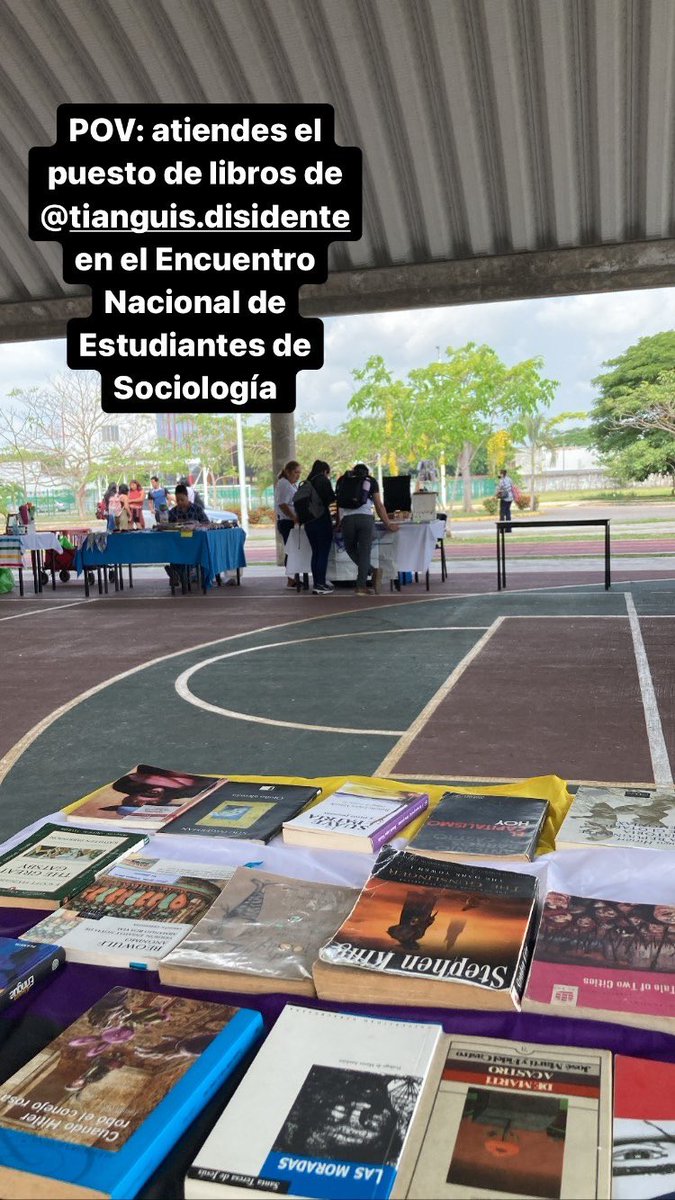 PoderosxsTab's tweet photo. Ya nos pusimos con tianguis disidente en la dacsyh. Estaremos hasta las 3 de la tarde https://t.co/U7JBeuDSTH