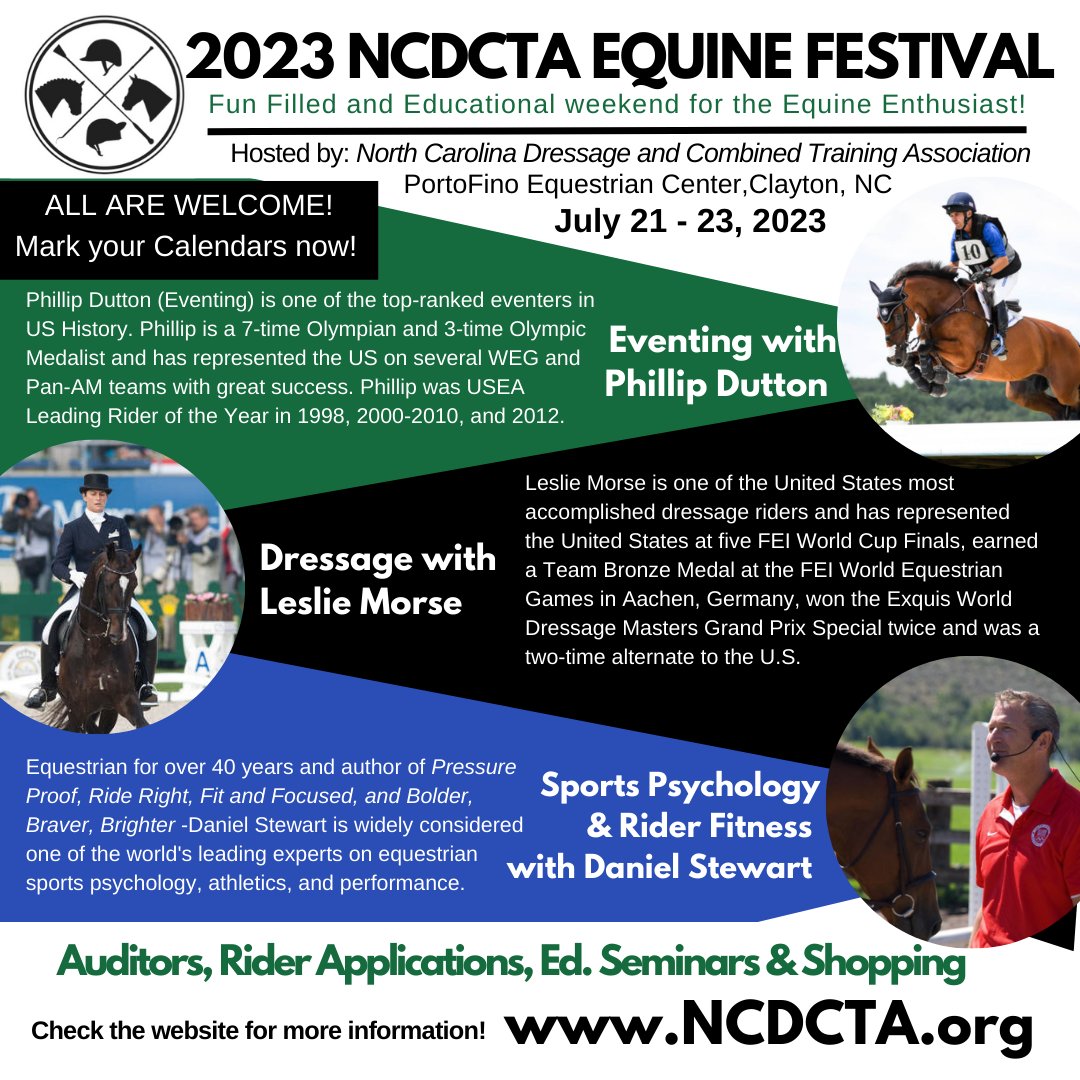 SCDressageCT's tweet photo. Join our neighbor GMO for a fun weekend in July! https://t.co/hDgF27ukEO