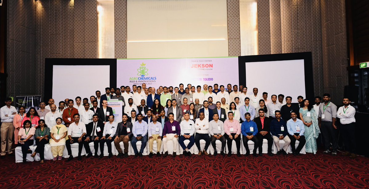 Agrochemicals R&D and Innovations Summit
#agrochemicals #agro #innovation #summit2023 #Seminar #Mumbai #rnd #synovaticindia #synovatic #fluidbeddryer #fbd #Rcvd #anfd #sparklerfilter #processingequipment #vtd #dryer #filtration #chemspeceurope #exhibition