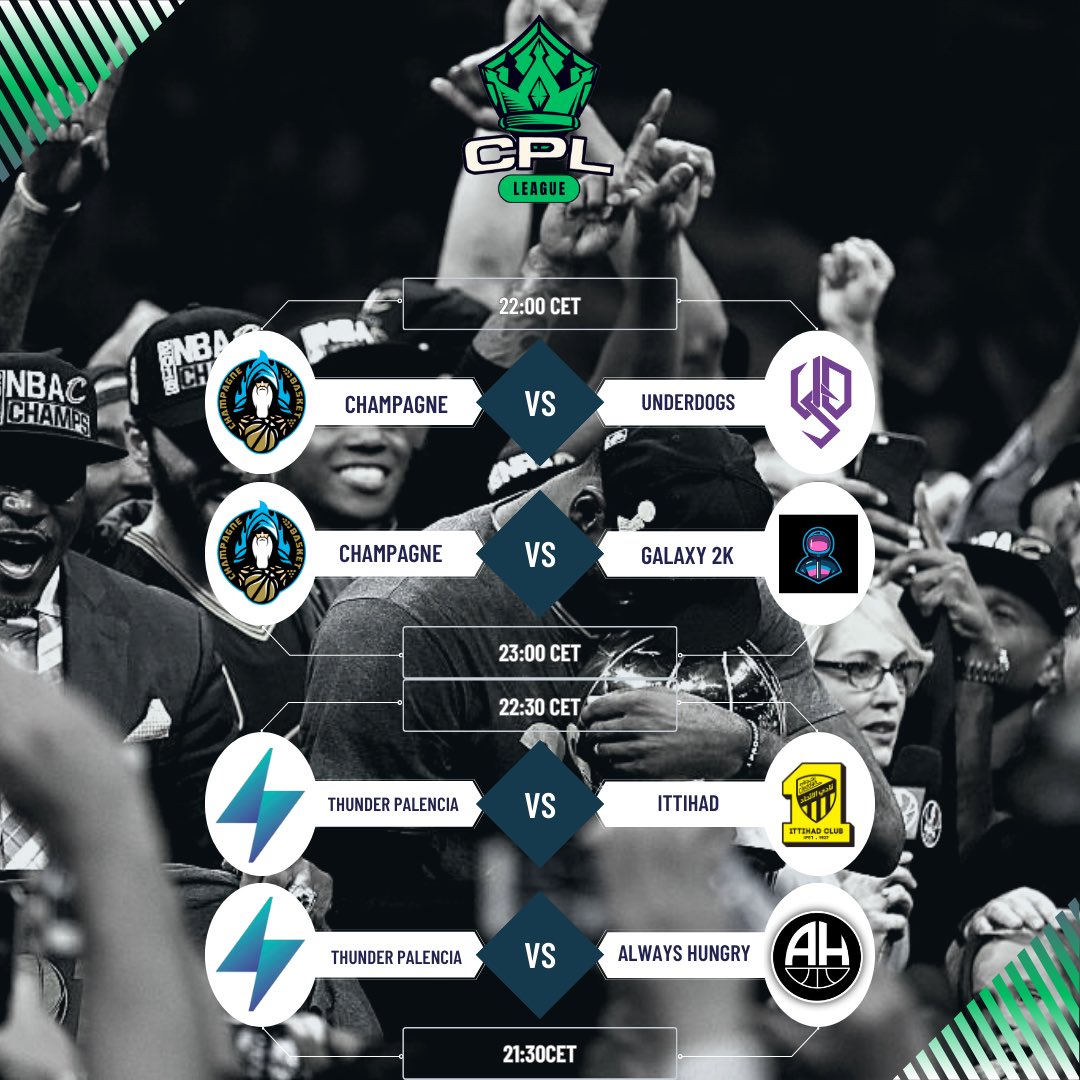 ‼️BIG MATCHES FOR TONIGHT‼️

The end of the regular season is coming and each game has something at stake.🔥

You can follow the classification and the results here: discord.gg/AfchzqR86W