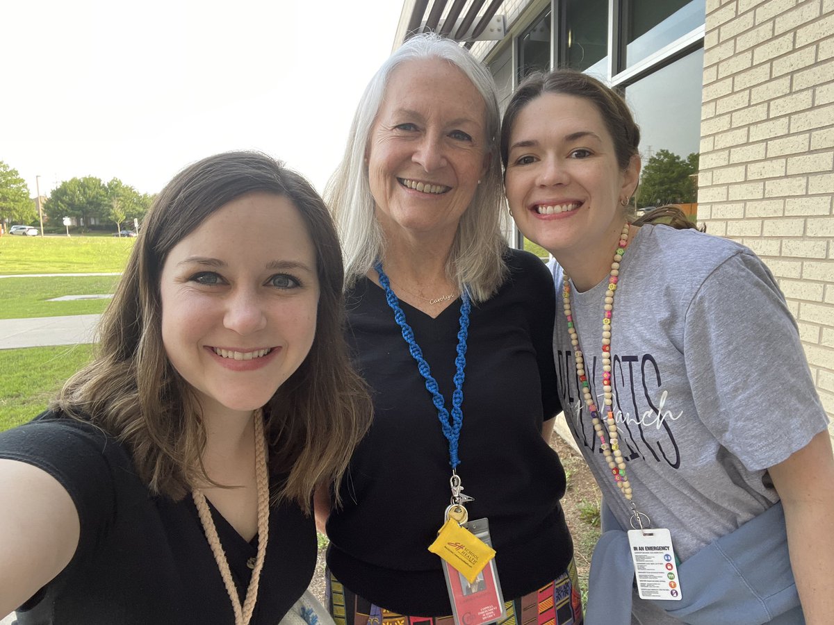 Morning duty crew ☀️ 
I loved starting my CRE days with @CDavisRead 
and @mmassey_MLI ☕️🌸

@CRECoyotes 
#cisdworkingtogether